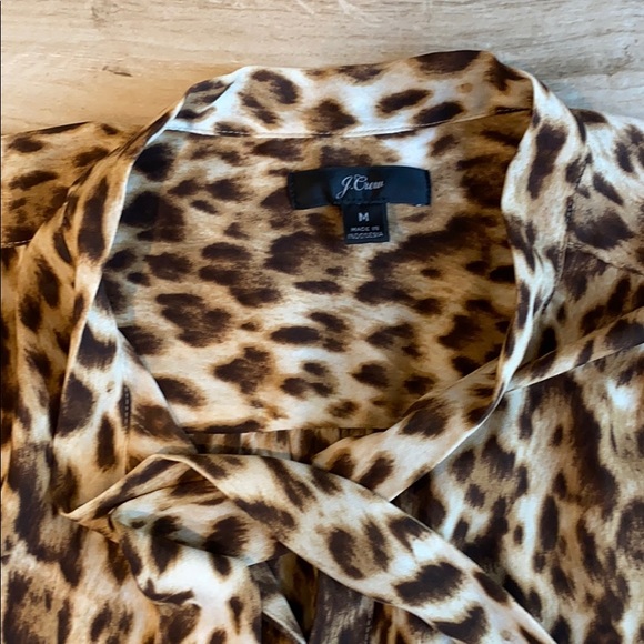 JCrew leopard blouse - Picture 4 of 5